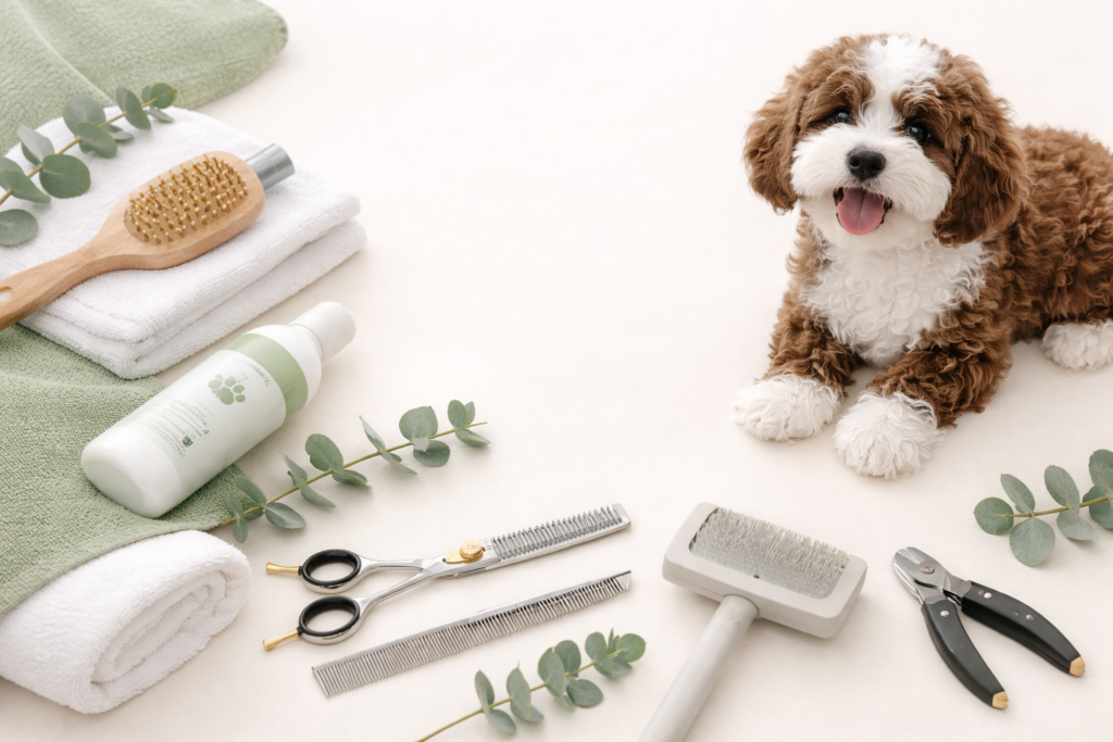 Professional dog grooming tools used for dog grooming in Vancouver